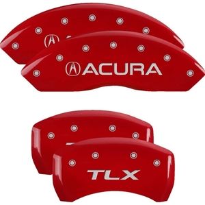 Red Brake Caliper Covers for 2015-2020 Acura TLX